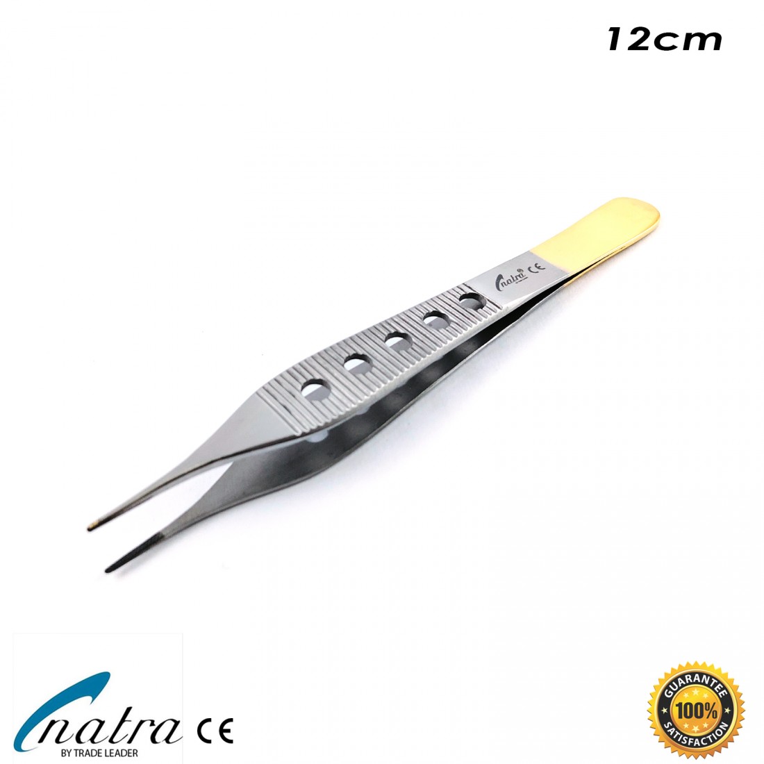 Surgical Adson Tissue Forceps 12cm,Thumb Forceps, Dermatology, Adson